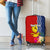 Personalised Kiribati Independence Day Luggage Cover Kiribati Map With Flag Color