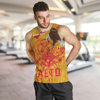 Personalized American Samoa Fautasi Race Men Tank Top Aeto Pago Pago with Eagle Samoan Tribal Patterns