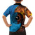 Fiji and Australia Together Family Matching Tank Maxi Dress and Hawaiian Shirt Tapa Tribal Tattoo mix Aboriginal Pattern