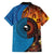 Fiji and Australia Together Family Matching Tank Maxi Dress and Hawaiian Shirt Tapa Tribal Tattoo mix Aboriginal Pattern