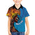 Fiji and Australia Together Kid Hawaiian Shirt Tapa Tribal Tattoo mix Aboriginal Pattern