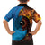 Fiji and Australia Together Kid Hawaiian Shirt Tapa Tribal Tattoo mix Aboriginal Pattern
