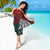 Tonga and New Zealand Together Sarong Tongan Kupesi Ngatu Tattoo and Maori Paua Shell Pattern