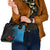 Fiji and New Zealand Together Shoulder Handbag Tapa Maori Tattoo mix Tagimoucia and Pohutukawa