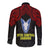 Vitis Central Dabaris Rugby Long Sleeve Button Shirt Papua New Guinea Polynesian Tattoo LT03 - Polynesian Pride