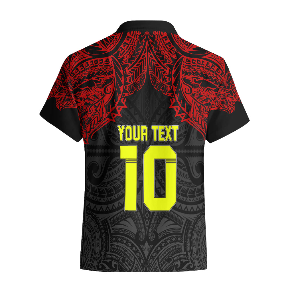 Custom Vitis Central Dabaris Rugby Hawaiian Shirt Papua New Guinea Polynesian Tattoo LT03 - Polynesian Pride