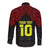 Custom Vitis Central Dabaris Rugby Long Sleeve Button Shirt Papua New Guinea Polynesian Tattoo LT03 - Polynesian Pride