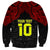 Custom Vitis Central Dabaris Rugby Sweatshirt Papua New Guinea Polynesian Tattoo LT03 - Polynesian Pride