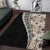 Tukenny Pattern Fijian War Clubs Mix Tapa Tribal Area Rug LT03 Beige - Polynesian Pride