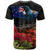 New Zealand ANZAC Day T Shirt Pohutukawa Flower and Tui Bird LT03 - Polynesian Pride