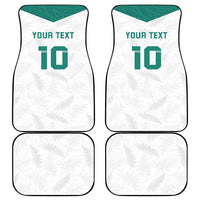 Custom New Zealand Football Car Mats Go All Silver Ferns - Towards World Cup 2026