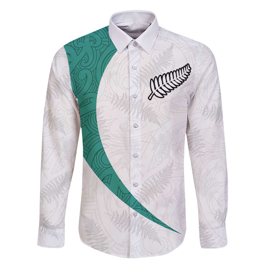 Custom New Zealand Football Family Matching Mermaid Dress and Hawaiian Shirt Go All Silver Ferns - Towards World Cup 2026
