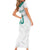 Custom New Zealand Football Family Matching Short Sleeve Bodycon Dress and Hawaiian Shirt Go All Silver Ferns - Towards World Cup 2026