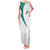 Custom New Zealand Football Family Matching Tank Maxi Dress and Hawaiian Shirt Go All Silver Ferns - Towards World Cup 2026