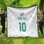 Custom New Zealand Football Quilt Go All Silver Ferns - Towards World Cup 2026