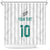 Custom New Zealand Football Shower Curtain Go All Silver Ferns - Towards World Cup 2026