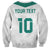 Custom New Zealand Football Sweatshirt Go All Silver Ferns - Towards World Cup 2026