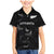 Custom New Zealand Rugby Family Matching Mermaid Dress and Hawaiian Shirt All Silver Ferns Blacks