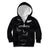 Custom New Zealand Rugby Kid Hoodie All Silver Ferns Blacks