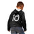 Custom New Zealand Rugby Kid Hoodie All Silver Ferns Blacks