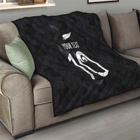 Custom New Zealand Rugby Quilt All Silver Ferns Blacks