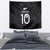 Custom New Zealand Rugby Tapestry All Silver Ferns Blacks