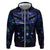 New Zealand Matariki Hoodie Maori Pattern and Matariki Sky Night