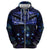 New Zealand Matariki Hoodie Maori Pattern and Matariki Sky Night