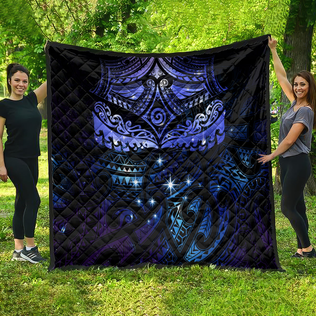 New Zealand Matariki Quilt Maori Pattern and Matariki Sky Night