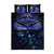 New Zealand Matariki Quilt Bed Set Maori Pattern and Matariki Sky Night