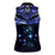 New Zealand Matariki Women Sleeveless Polo Shirt Maori Pattern and Matariki Sky Night