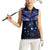 New Zealand Matariki Women Sleeveless Polo Shirt Maori Pattern and Matariki Sky Night