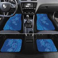 Hawaiian Turtles and Polynesian Art Tattoo Car Mats Ocean Abyss