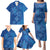 Hawaiian Turtles and Polynesian Art Tattoo Family Matching Puletasi and Hawaiian Shirt Ocean Abyss