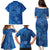 Hawaiian Turtles and Polynesian Art Tattoo Family Matching Puletasi and Hawaiian Shirt Ocean Abyss