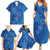 Hawaiian Turtles and Polynesian Art Tattoo Family Matching Summer Maxi Dress and Hawaiian Shirt Ocean Abyss