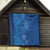 Hawaiian Turtles and Polynesian Art Tattoo Quilt Ocean Abyss