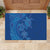 Hawaiian Turtles and Polynesian Art Tattoo Rubber Doormat Ocean Abyss