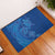 Hawaiian Turtles and Polynesian Art Tattoo Rubber Doormat Ocean Abyss