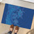 Hawaiian Turtles and Polynesian Art Tattoo Rubber Doormat Ocean Abyss