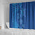Hawaiian Turtles and Polynesian Art Tattoo Shower Curtain Ocean Abyss