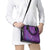 Hawaiian Turtles and Polynesian Art Tattoo Shoulder Handbag Dusky Violet