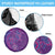 Hawaiian Turtles and Polynesian Art Tattoo Spare Tire Cover Dusky Violet