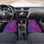Hawaiian Turtles and Polynesian Art Tattoo Car Mats Cerise