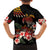 Hawaiian Hibiscus Turtle and Tropical Flower Family Matching Off Shoulder Short Dress and Hawaiian Shirt Dynamic Vibe