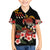 Hawaiian Hibiscus Turtle and Tropical Flower Family Matching Summer Maxi Dress and Hawaiian Shirt Dynamic Vibe