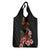 Hawaiian Hibiscus Turtle and Tropical Flower Grocery Bag Dynamic Vibe