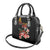 Hawaiian Hibiscus Turtle and Tropical Flower Shoulder Handbag Dynamic Vibe