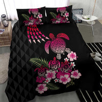 Hawaiian Hibiscus Turtle and Tropical Flower Bedding Set Sweet Vibe