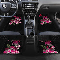 Hawaiian Hibiscus Turtle and Tropical Flower Car Mats Sweet Vibe